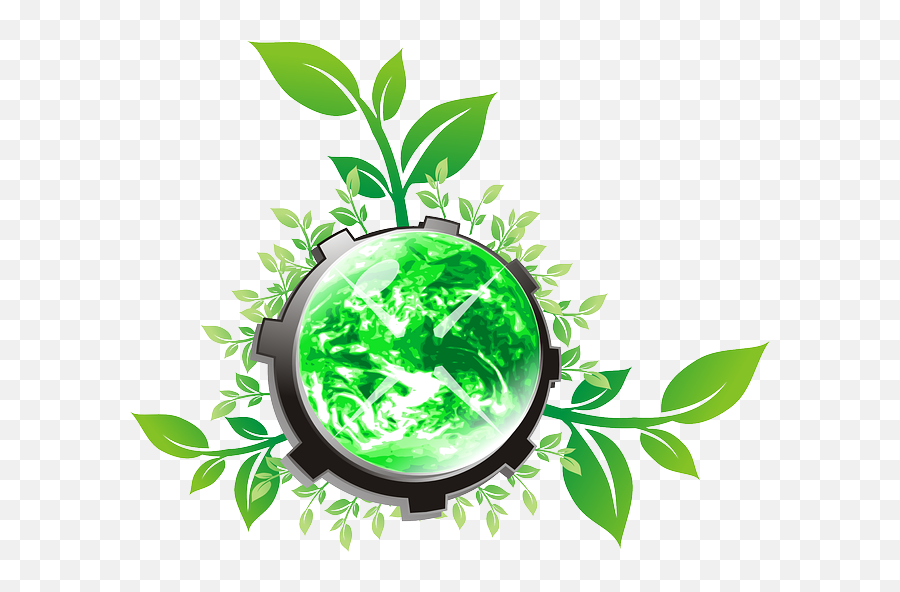 World Leaf Circle Grass Leaves Bolt Maxim - Happy Green World Clip Art Emoji,Emotion From Grass