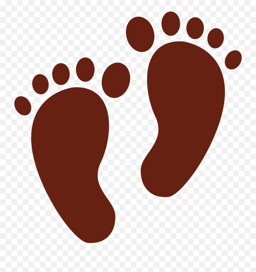 Footprints Emoji Clipart Free Download Transparent Png - Footprint Emoji,Paw Emoticon Png