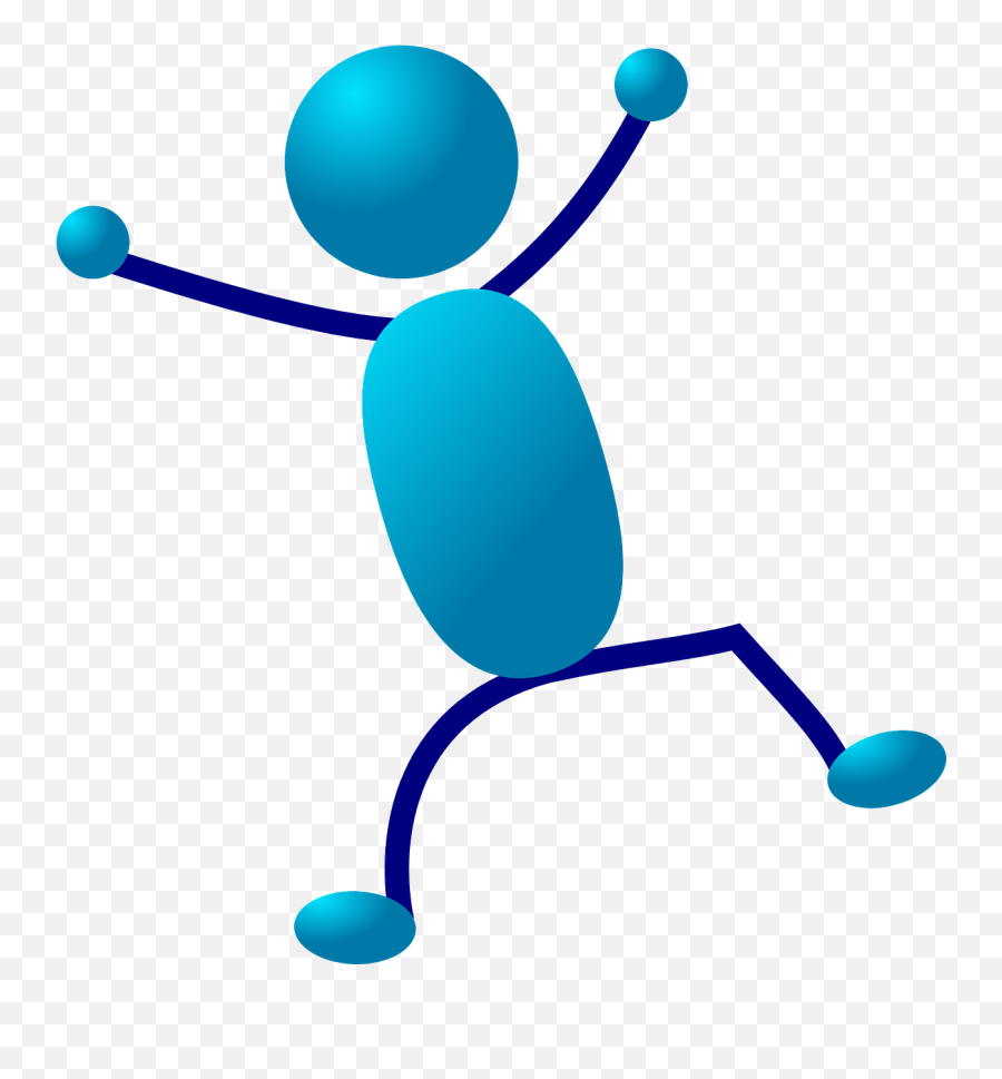 Stickman Stick Figure Dancing - Stick Man Clipart Emoji,Stick Figure Emotions Clipart