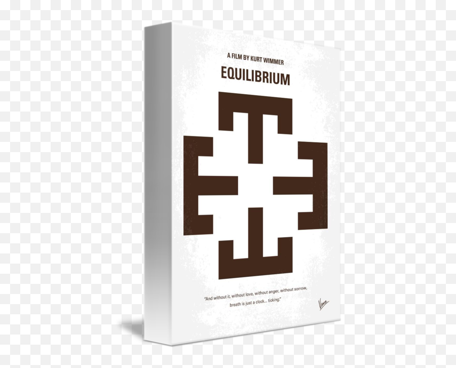 My Equilibrium Minimal Movie Poster - Equilibrium Poster Movie Emoji,Christian Bale Movie No Emotion