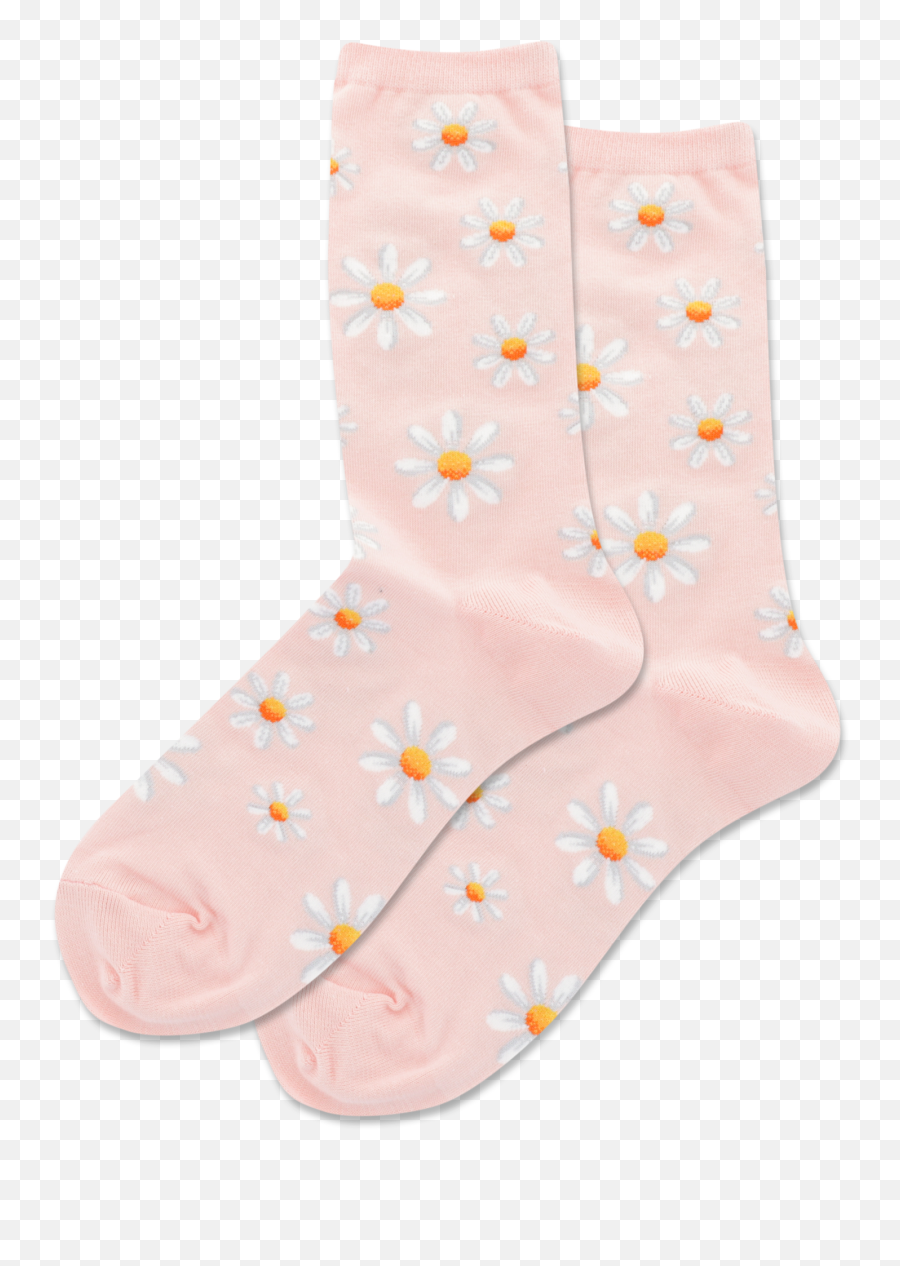 Womens Daisy Crew Socks - Girly Emoji,Are Kakao Emoticons Permanent After Purchase?