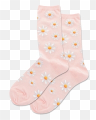 Womens Daisy Crew Socks - Girly Emoji,Are Kakao Emoticons Permanent After Purchase?