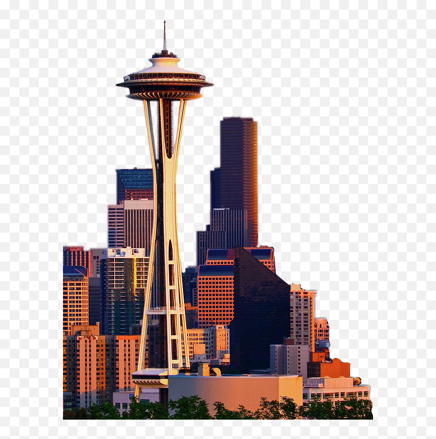 Ftebuildings Spaceneedle Sticker - Seattle Emoji,Space Needle Emoji