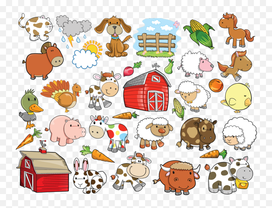 10 Free Vector Cartoon Animals Images - Free Cartoon Animals Emoji,Free Animated Animal Emojis