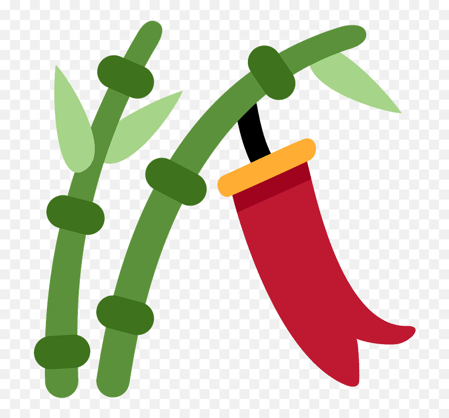 Tanabata Tree Emoji - Tanabata Tree Emoji,Tree Fire Emoji