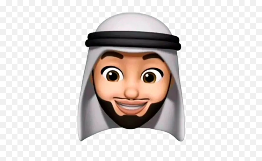 Arabic Men Memoji - Stickers For Whatsapp,Arab Emoticons