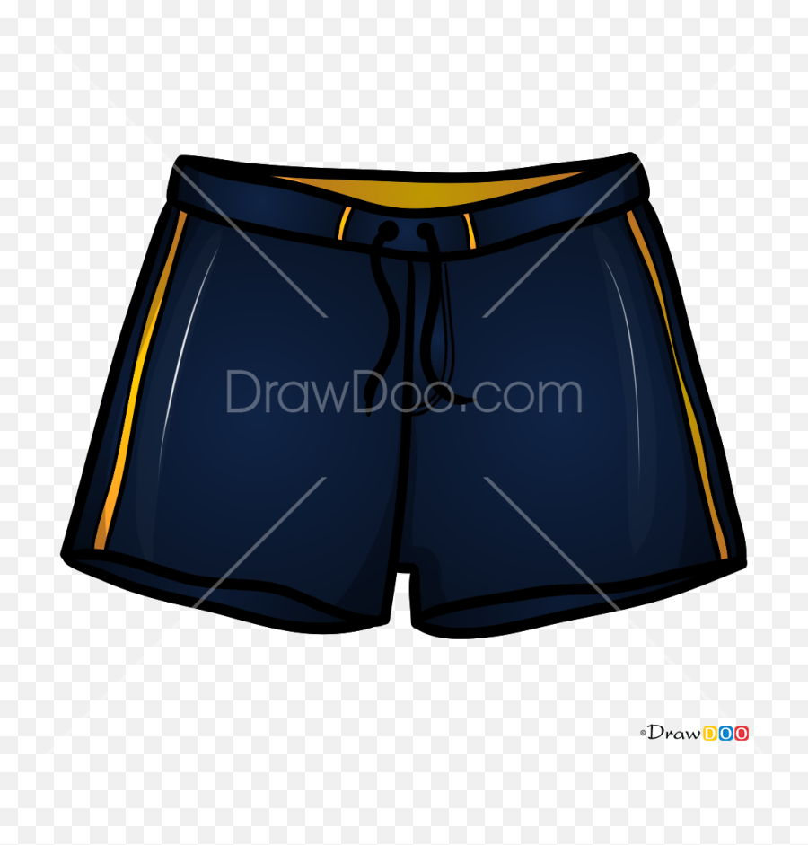 How To Draw Shorts Clothes - Solid Emoji,Emoji Shorts For Girls