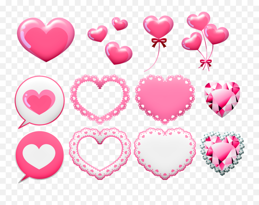 Free Photo Valentine Banner Valentine - Girly Emoji,Valentine Emotions