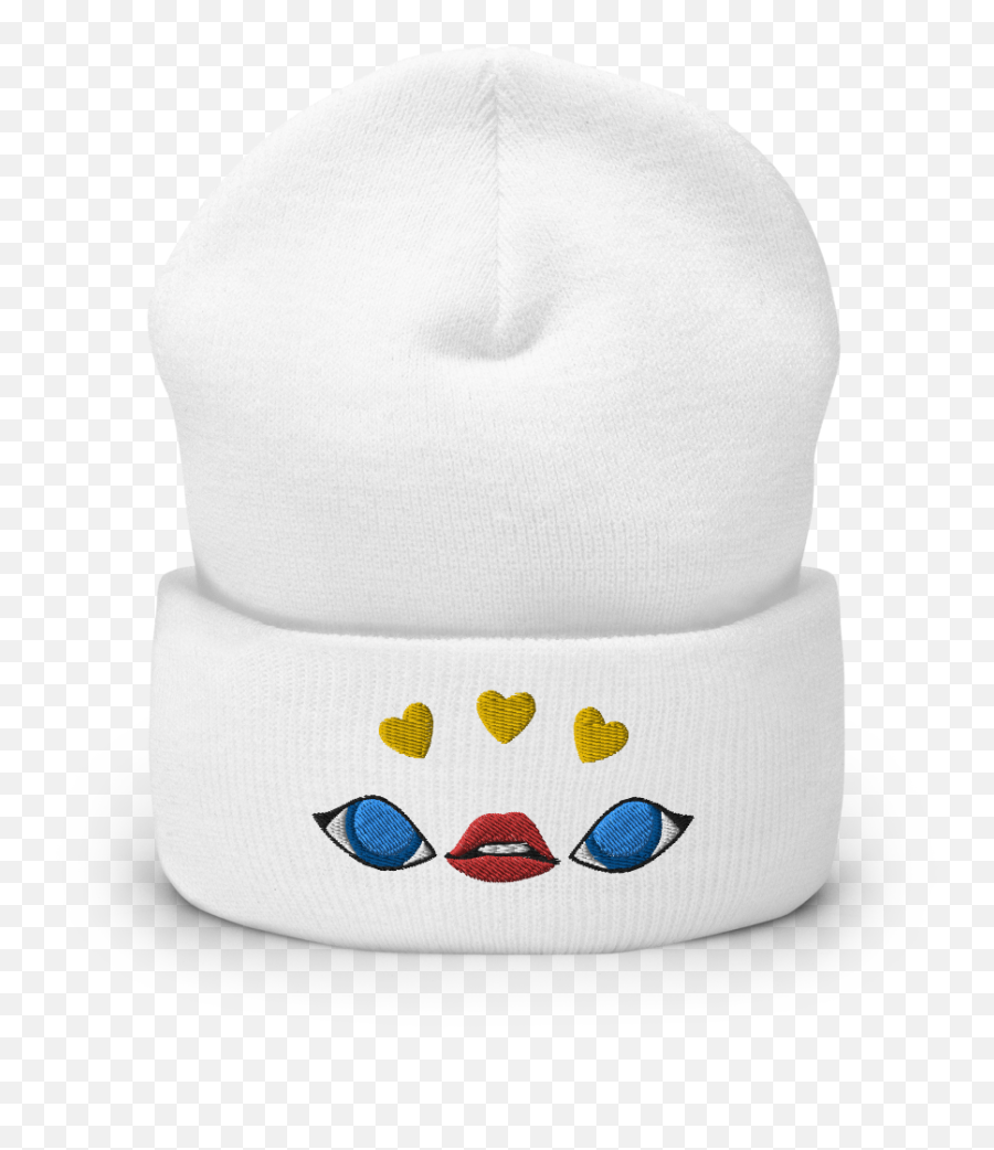 Peepers Embroidered Beanie Studio Emoji,Knitting Emoticons Iphone