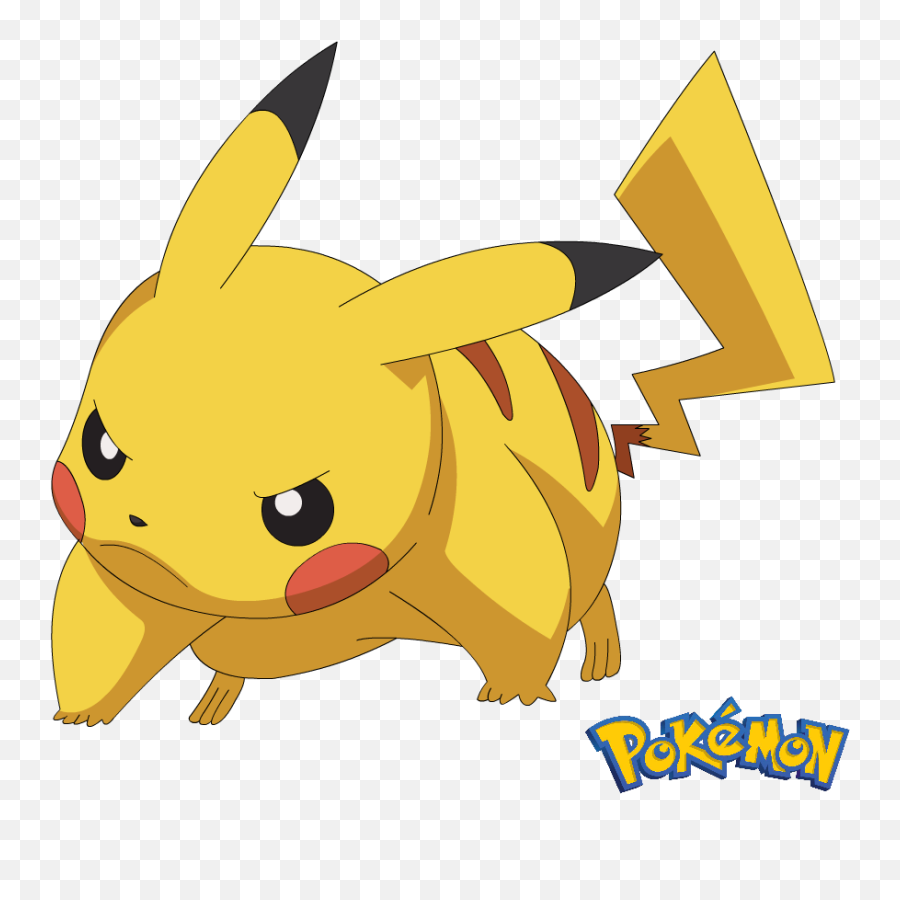 Download Angry Pikachu Transparent Png - Koishikawa Botanical Garden Emoji,Puzzled Look Emoji