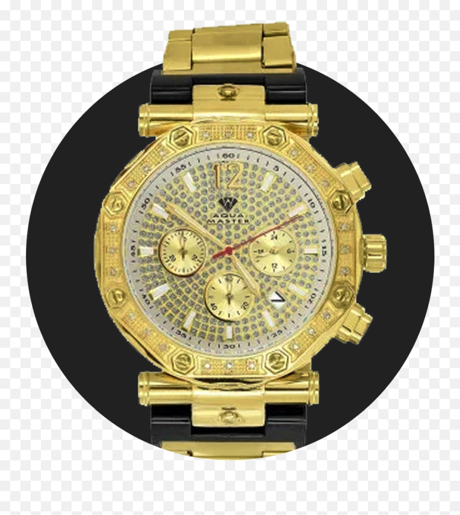 Gold Plated Products Exclusively Available At Telemart - Solid Emoji,100 Emoji Watch