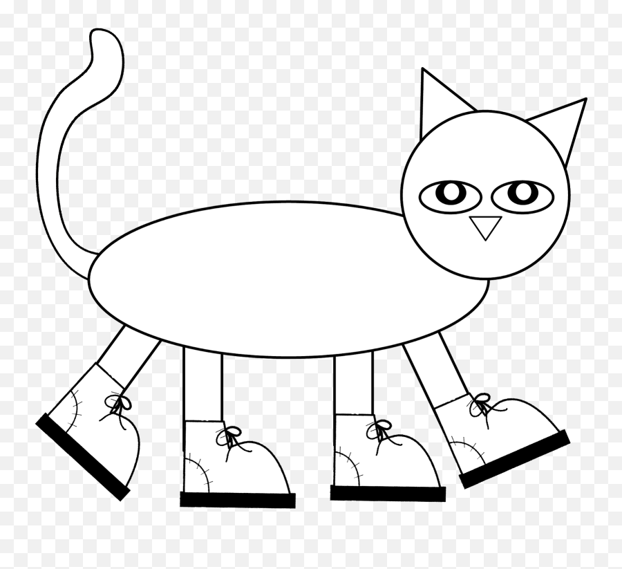 Free Pete The Cat Coloring Page - Coloring Home Pete The Cat Clipart Coloring Page Emoji,Dirty Emoji Coloring Sheets
