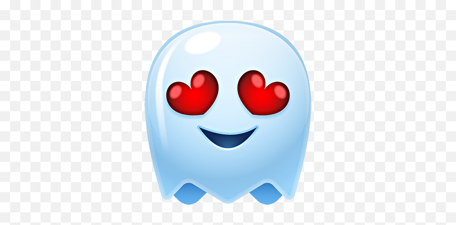 Ghost Emojis Free - Happy,Ghost Emoji Transparent