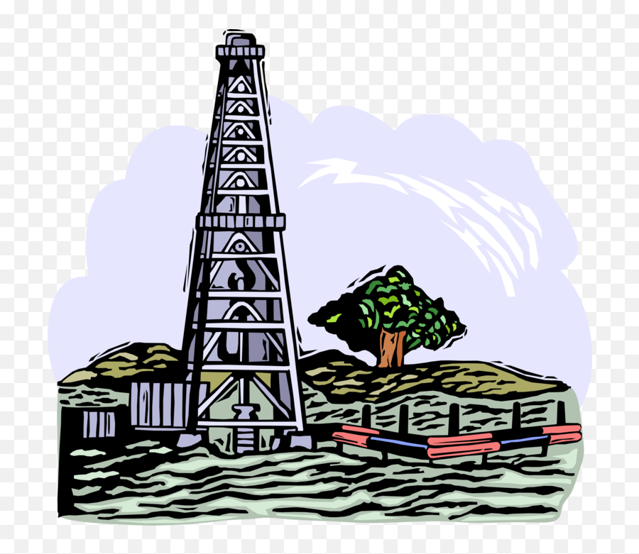 Industry Clipart Fossil Fuel Industry Fossil Fuel - Vertical Emoji,Oil Rig Emoji