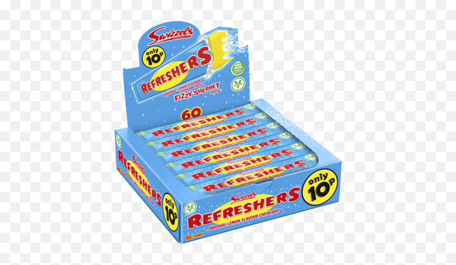 Wholesale Swizzels Refreshers Chew Bar - Chewbar Emoji,Lemon And First Aid Kit Emoji