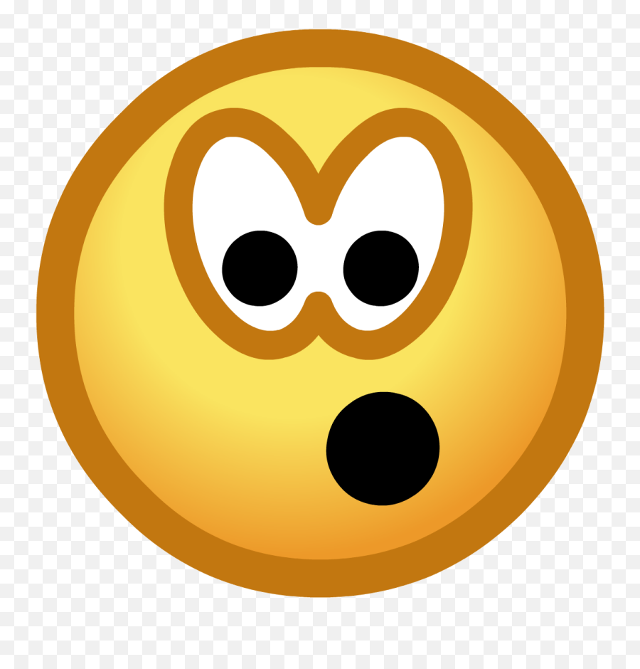 Sad Face Shocked Smiley Clip Art Library - Clipartbarn Club Penguin Surprised Face Emoji,Sad Face Emoji