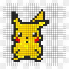 Search Results Pikachu Bead Patterns Kandi Patterns - Hama Beads Pikachu Plantilla Emoji,Pikachu Face Emoji