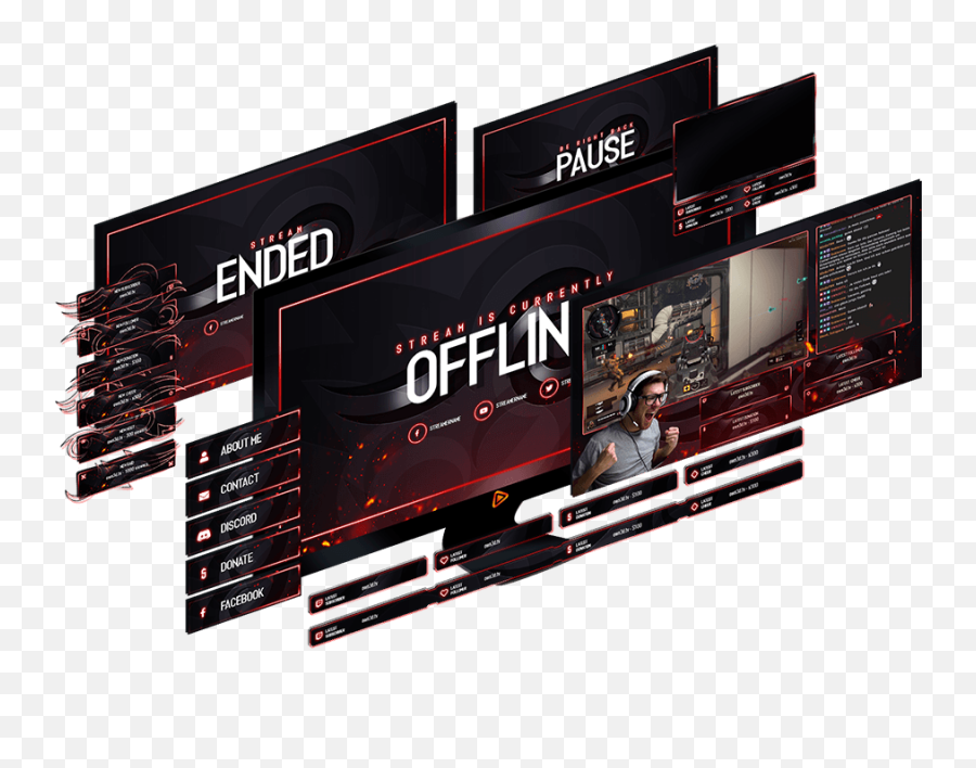 Own3dtv Designs Tipps And Tutorials For Professional - Auronplay Twitch Overlay Emoji,Twitch Emoticon Tracker