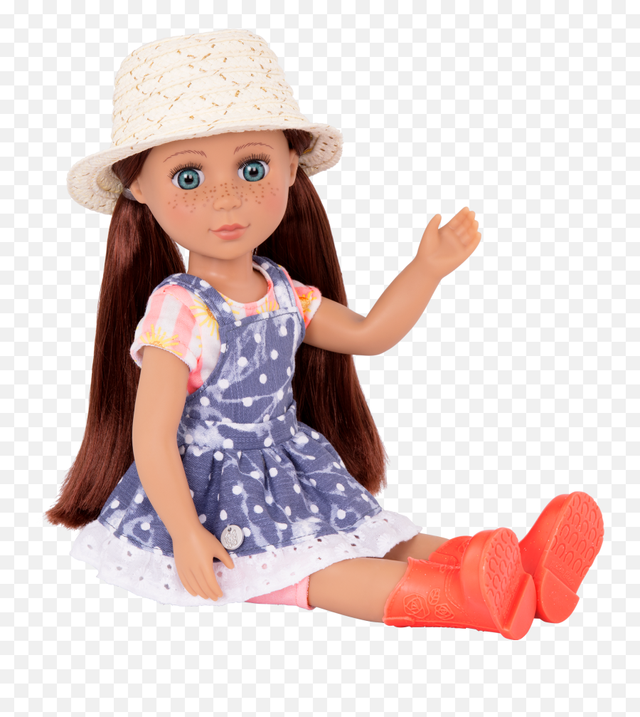 Hallie - Glitter Girl Dolls Hallie Emoji,Lifelike Doll Showing Emotions