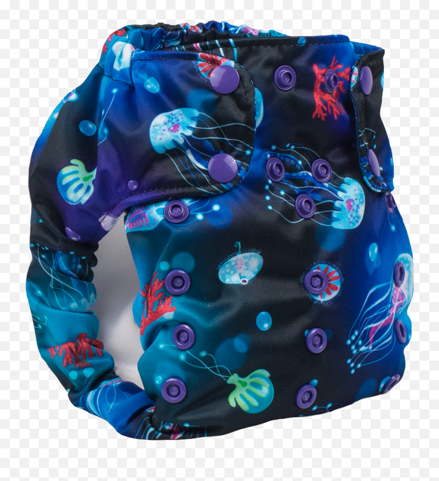 Little Wings Smart One 3 - Smart Bottoms Ocean Blooms Emoji,Emotion Face Doll Velcro