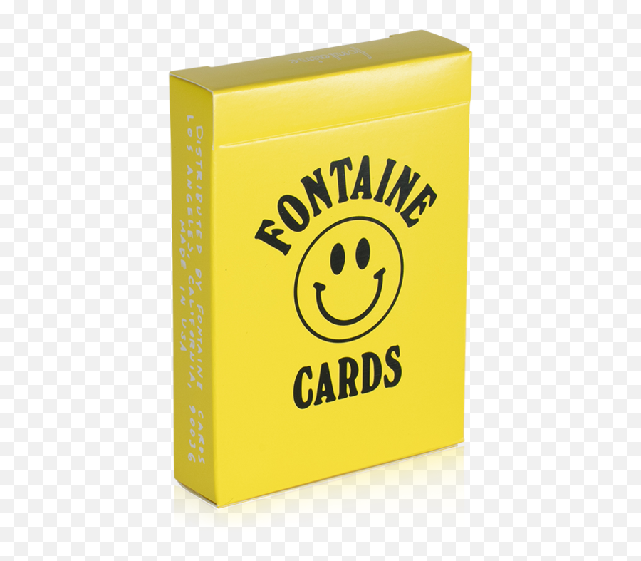 Fontaine Playing Cards Yellow Collectable Paper U0026 Ephemera - Happy Emoji,Clothing Hanger Emoticon