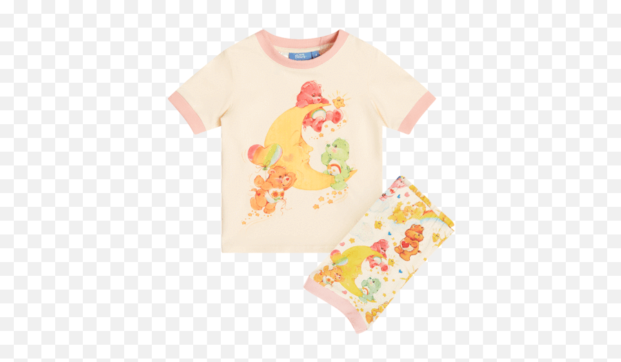 Baby Divine - Rock Your Kid Care Bears Pjs Emoji,Girls Top Kids Unicorn Love Emojis Print T Shirt Tops & Legging