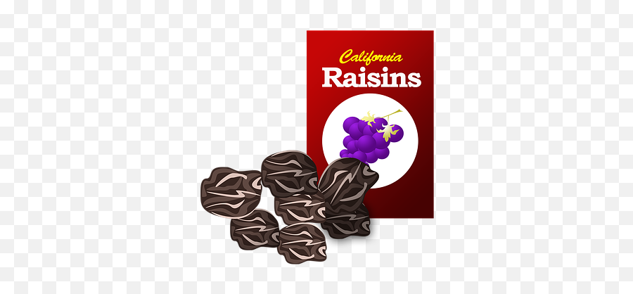 Raisin - Raisins Clipart Emoji,California Raisin Emoticon