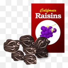 Raisin - Raisins Clipart Emoji,California Raisin Emoticon