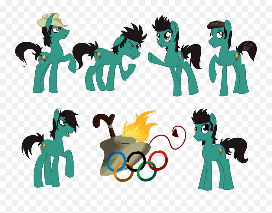 Fire Hat Mal Manitoba Smith Mike - Total Drama Island Mlp Emoji,Total Drama Island Emotions