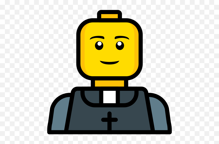 Priest - Lego Avatar Flaticon Emoji,Emoticon Sacerdote