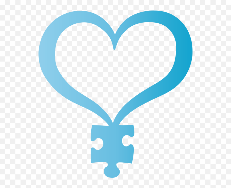 Autism Awareness Day Turquoise Heart Symbol For World Autism - Girly Emoji,Miss World Heart Emoticon