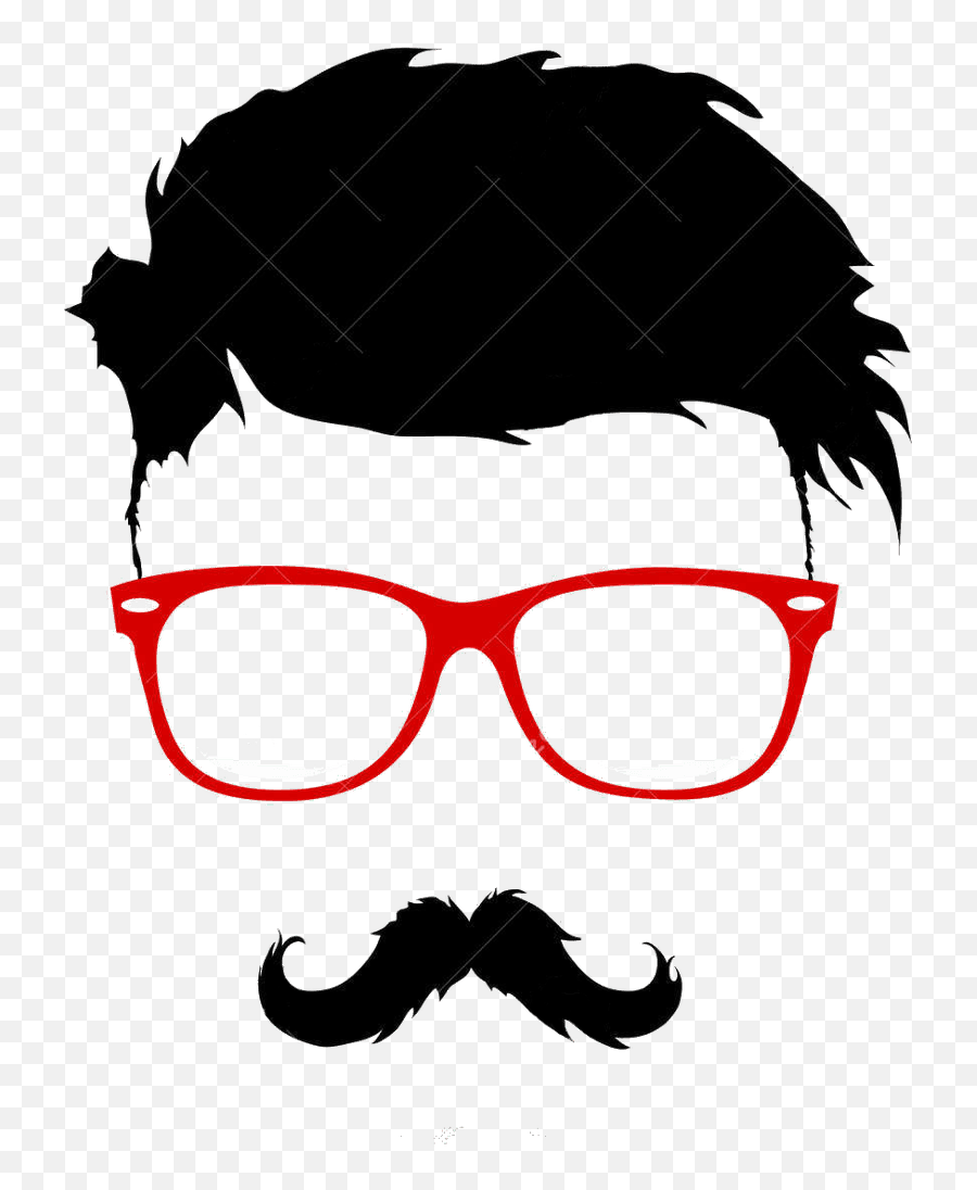 Download Hairstyle Vector Bun Graphics Moustache Beard - Vector Png Hair Style Emoji,Baby Buns Emoticon Facebook
