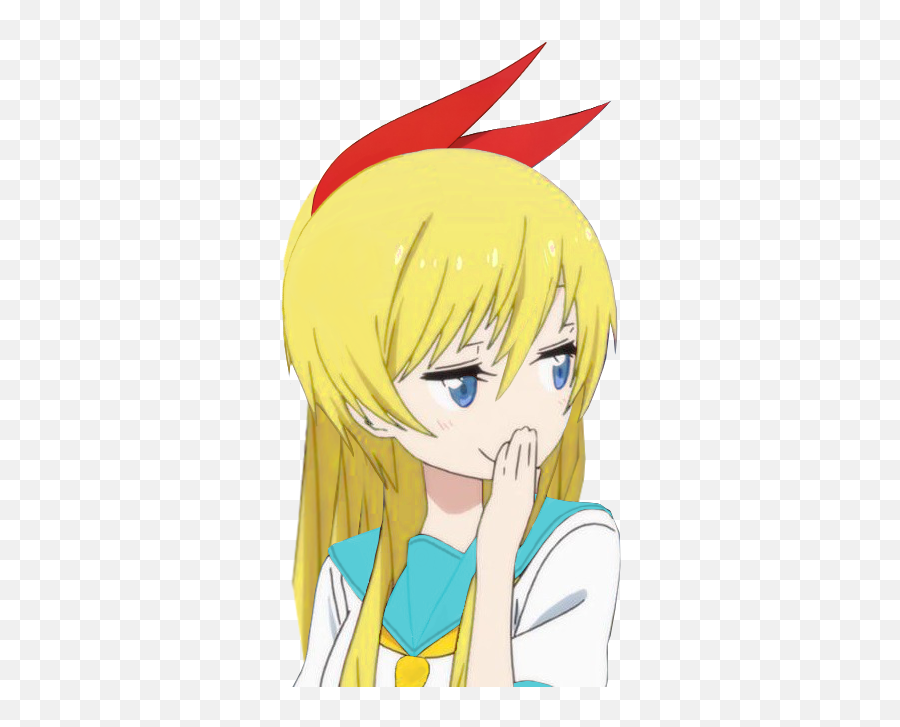 Bring Out Your Smug Anime Faces - C Animecute Chitoge Kirisaki Smug Emoji,Animefacial Emotion Gif