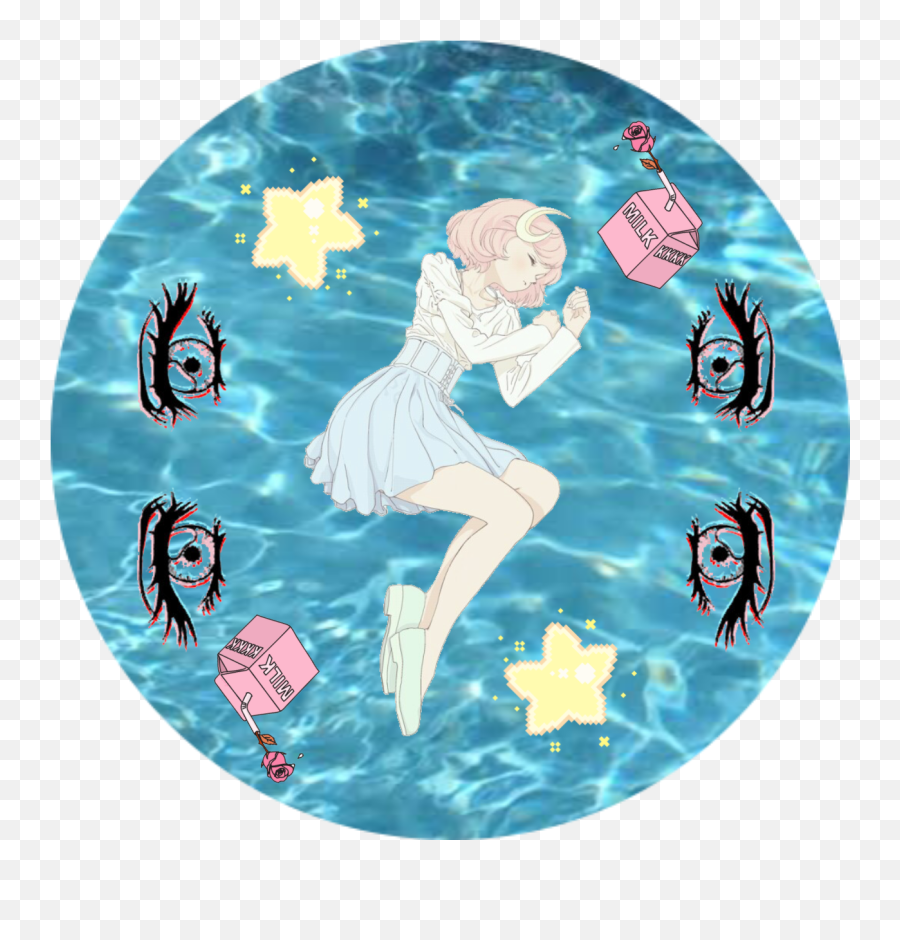 Anime Water Sticker By Weirdly Active - Fictional Character Emoji,Weirdly Specific Emojis