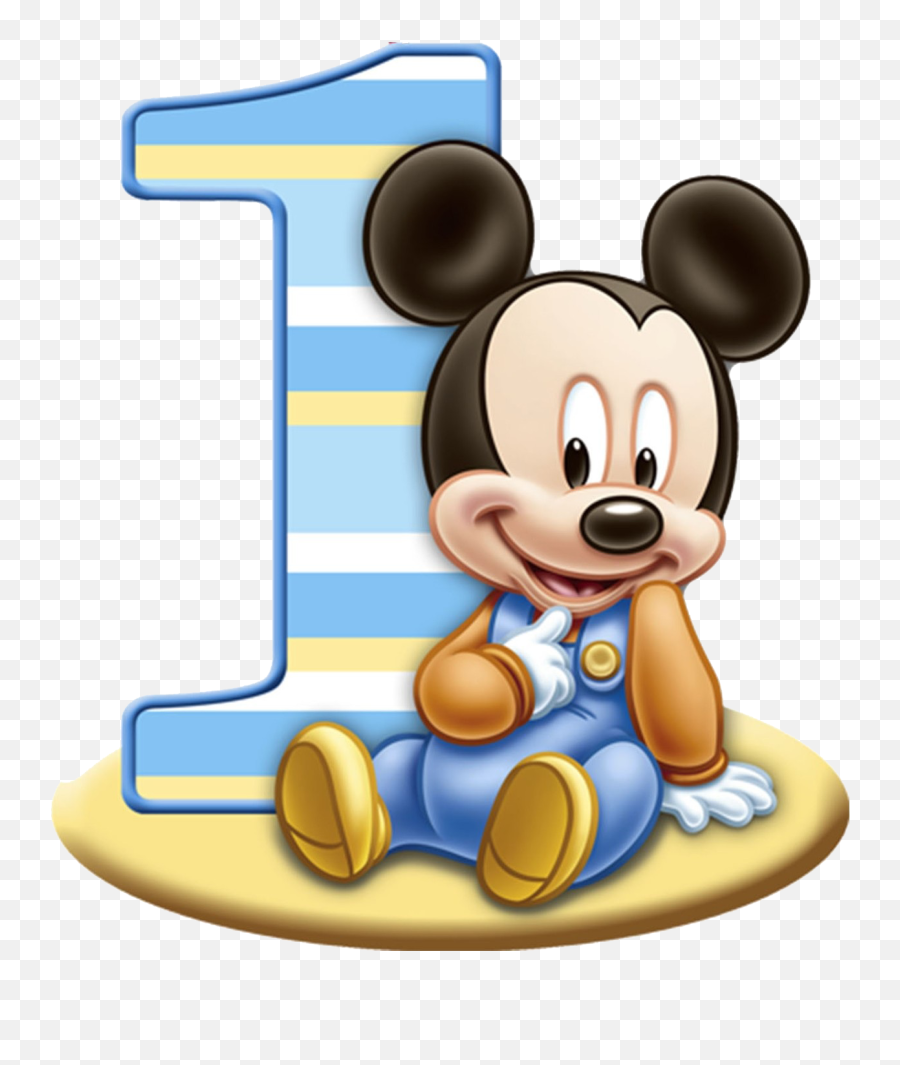 Download Mickey Party Birthday Mouse - Mickey Mouse 1st Birthday Png Emoji,Rockette Dancing Emoticon