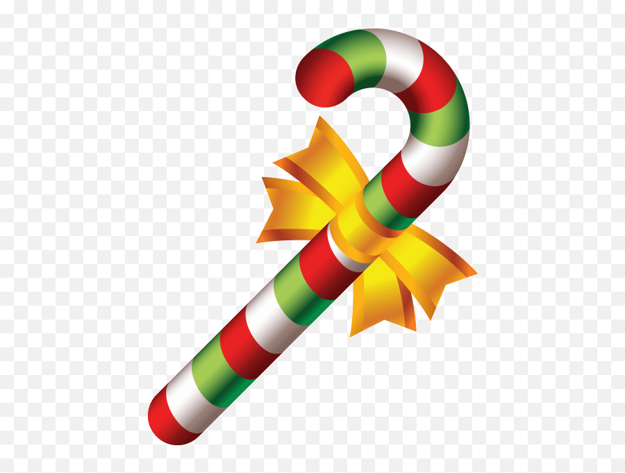 Clip Art Candy Cane Clipart - For Holiday Emoji,Candycane Emoji