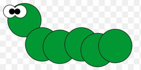 Cute Caterpillar Cartoon - Clear Background Caterpillar Clipart Emoji,Emoticon Griton