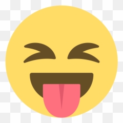 Tightly - Jokes On Student Life Emoji,Sad Emoticon With Sticking Out Tongue