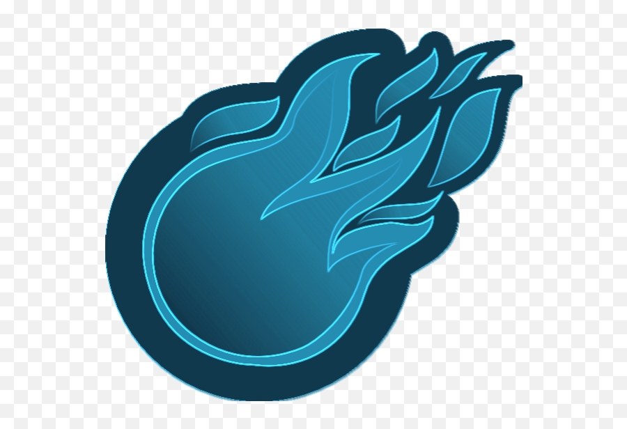 Fireball Logo - Blue Fire Icon Png Hd Png Download Emoji,Blue Fire Emoji