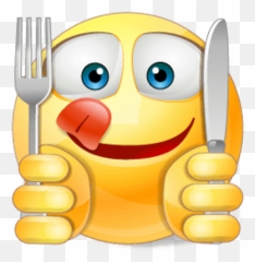 Smiley Grappig - Hungry Emoticon Emoji,Douche Emoji