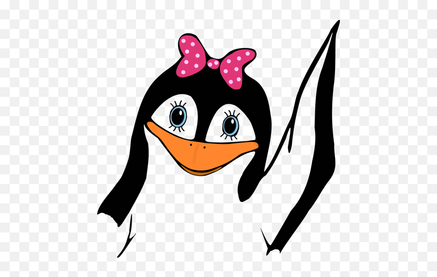 266 Penguin Free Clipart Public Domain Vectors - Penguin Drawing Girl Emoji,Penguin Emojis Computer Art