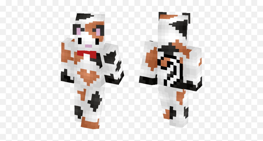 Download Calico Cat Minecraft Skin For - Minecraft Skin Cat Emoji,Hidden Emotions Minecraft Skin
