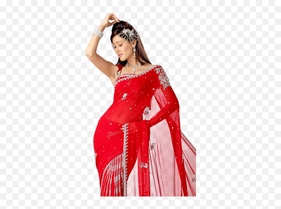 Babe In Red Saree Psd Official Psds - Floor Length Emoji,Saree Emoji