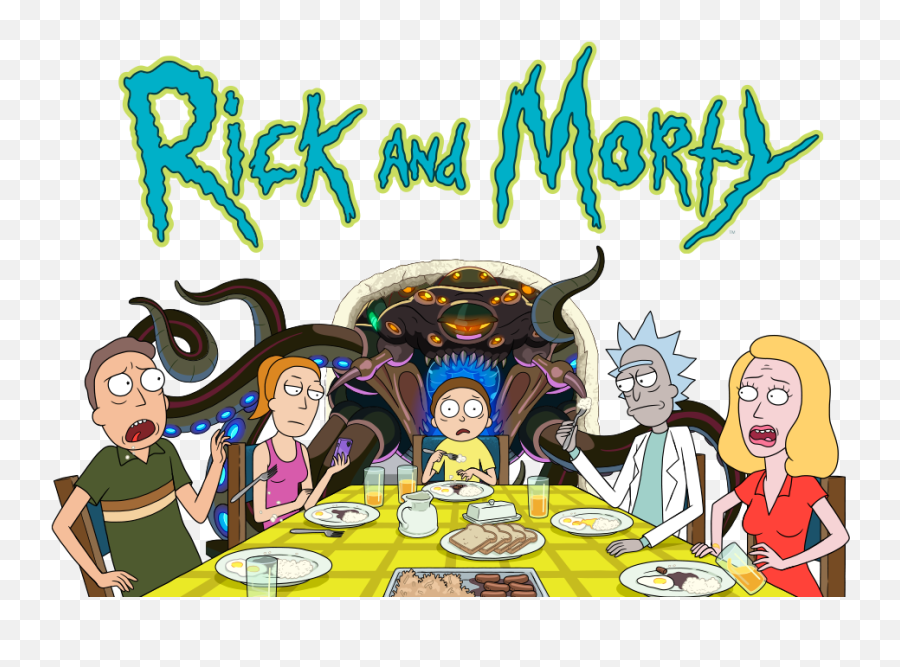 Season 4 Episode Titles - Rick And Morty Emoji,Rick And Morty Personal Space Emoticon