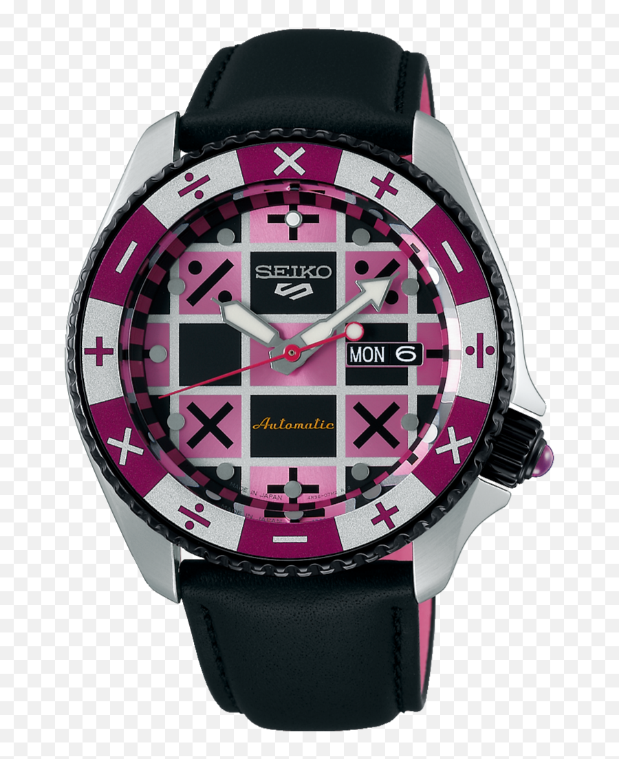 Seiko 5 Sports X Jojou0027s Bizarre Adventure Trish Una Limited Edition Sbsa033 Emoji,Jojo Emoticons Facebook