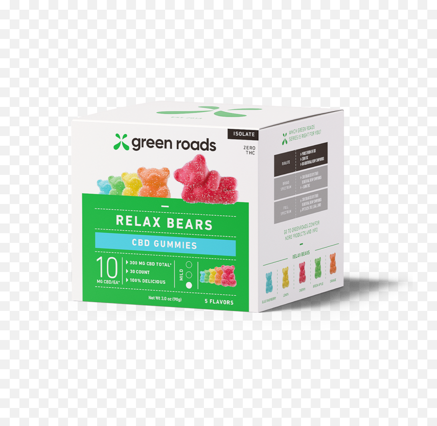Cbd Relax Bears - Cbd Gummies 300mg Green Roads Emoji,Mattel Emotions Crying Bear