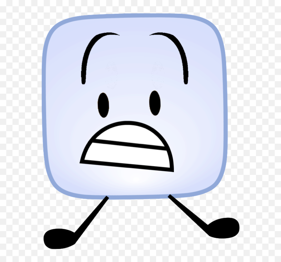 Bfb Ice Intro Pose Assets By Coopersupercheesybro - Ice Emoji,Facebook Emoticons Ice Cube