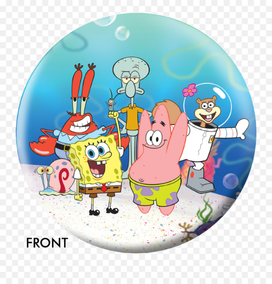 Ottb Spongebob Beach Party Bowling Ball - Spongebob Ball Emoji,Bowling Emoticon
