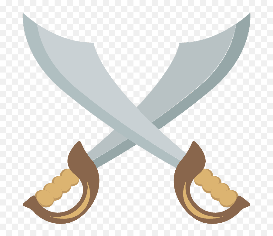 Crossed Swords Emoji Clipart - Swords Emoji Png Download,Fence Emoji