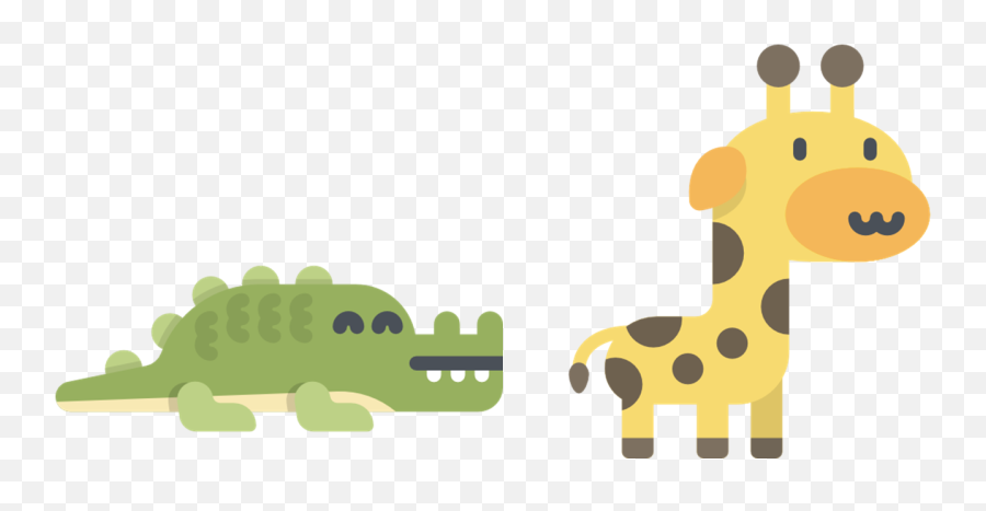 Jungle Animals - Baamboozle Animal Figure Emoji,Giraffe Emojis